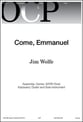 Come Emmanuel SATB choral sheet music cover